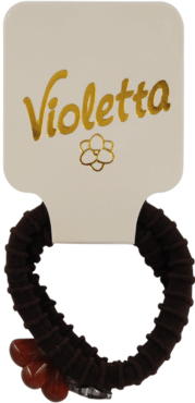 Резинка для волосся Violetta з прикрасою (CH-SPR-25-191) 1 шт