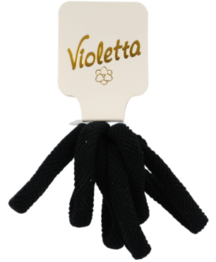 Резинки для волос Violetta классические черные 6шт