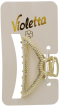 Краб для волос Violetta металлический с бусинами 1 штука