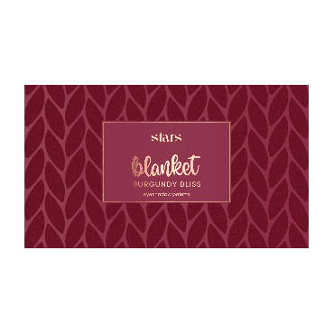 Палитра теней для век Stars from the stars BLANKET Burgundy Bliss, 10 г