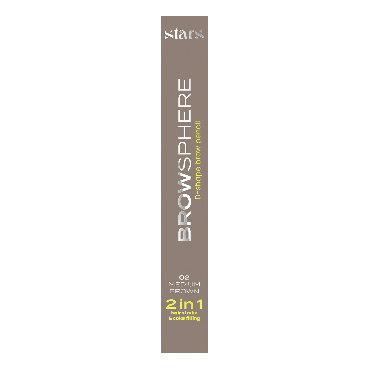 Олівець для брів Stars from the stars BROWSPHERE відтінок 02 Medium brown, 0.14 г