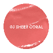 Блиск-бальзам для губ Stars from the stars Flowy lip veil відтінок 03 Sheer Coral, 2 г фото 1