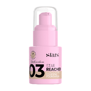 Тональна основа для обличчя Stars from the stars STAR REACHER відтінок 03 Peach medium, 20 г фото 4