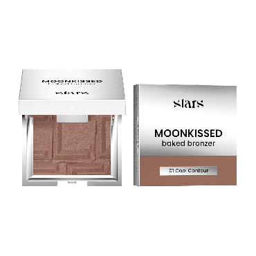 Бронзер для лица запечённый Stars from the stars MOONKISSED оттенок 01 Cool Contour, 5.5 г фото 4