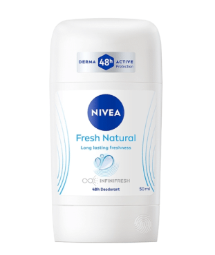 Дезодорант-стік NIVEA Fresh Natural Натуральна свіжість, жіночий, 50 мл