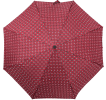 Зонт женский SKY автомат в темно-красном цвете с цветочным принтом 1 шт.