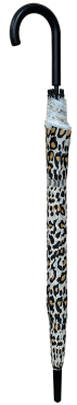 Зонт женский SKY полуавтомат с леопардовым принтом 1 шт фото 1
