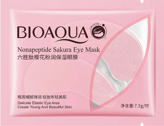 Патчі під очі гідрогелеві BIOAQUA із сакурою 7.5 г