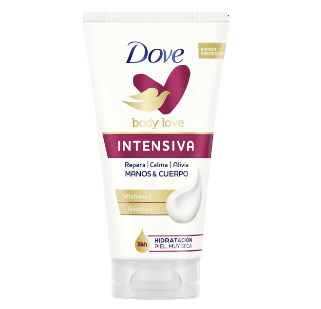 Крем для рук и тела Dove Интенсивный уход с витамином Е и глицерином Intensive, 75 мл