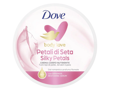 Крем для тіла Dove Живильний «Шовковість пелюсток» Silky Petals, 300 мл