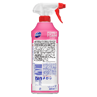 Спрей-пена для чистки унитаза и ванной Domestos Цветочная свежесть, 435 мл фото 1