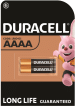 Батарейки щелочные Duracell АААА, 2 шт