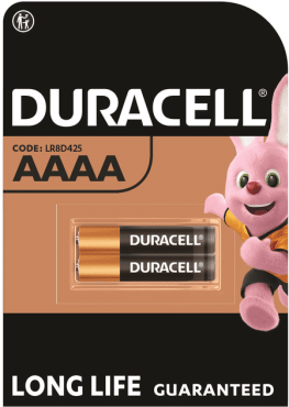 Батарейки щелочные Duracell АААА, 2 шт