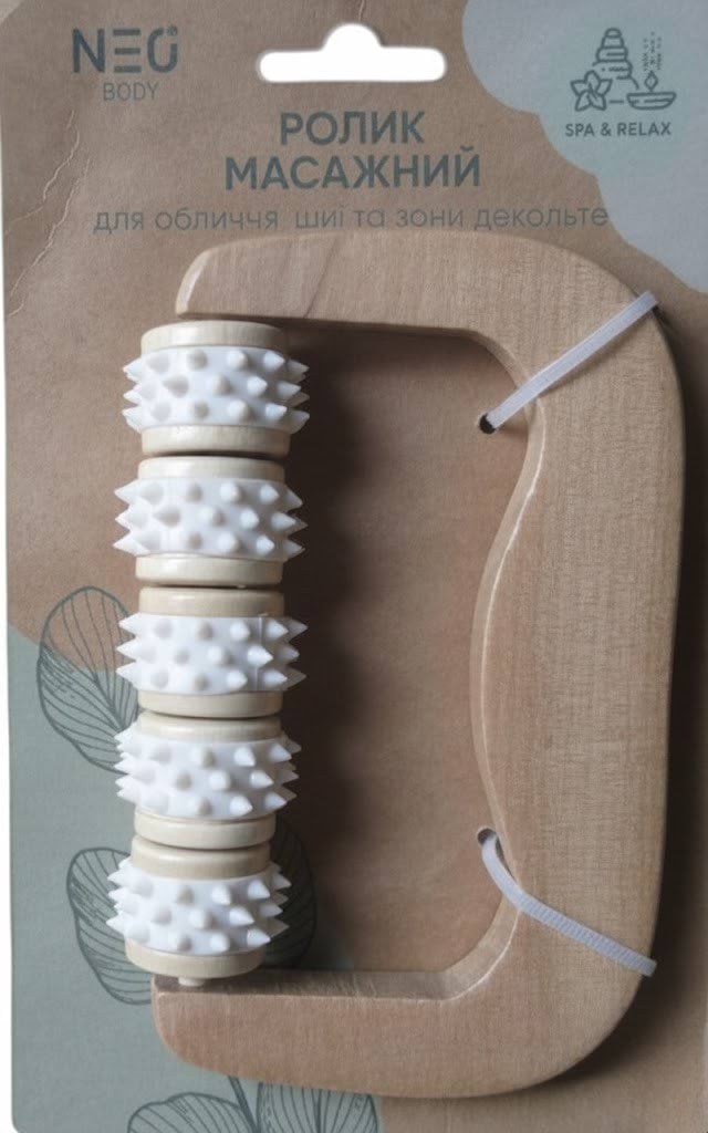 Массажный ролик NEO для лица, шеи и зоны декольте