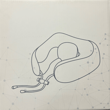 Масажер-подушка електричний USB для шиї дорожній фото 1