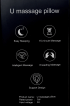 Масажер-подушка електричний USB для шиї дорожній фото 2