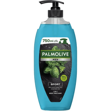 Palmolive гель для душу для чоловіків Спорт, 750мл