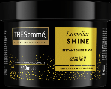 Маска Tresemme для волосся для миттєвого блиску волосся Lamellar Shine, 440 мл
