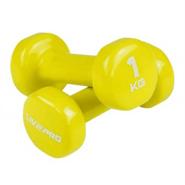 LiveUp гантель для фітнесу LivePro STUDIO DUMBBELL 1кг, 1шт