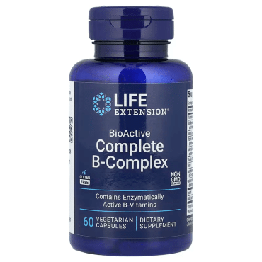 Life Extension Біоактивний комплекс вітамінів групи Б капсули №60
