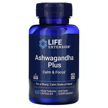 Life Extension Оптимізована ашваганда капсули №60