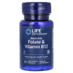 Life Extension Біоактивні Фолат та Вітамін Б12 капсули №90