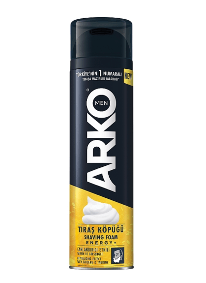 Піна для гоління ARKO MEN Shaving Foam Energy+ 200 мл