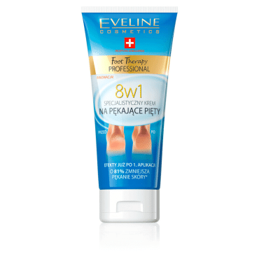 Крем від тріщин на п’ятах Eveline Foot Therapy Professional, 100 мл