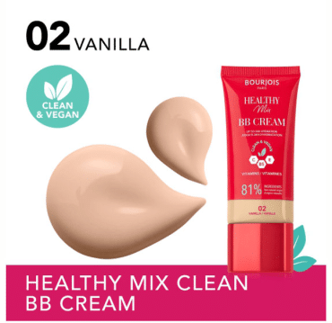 Тональний крем для лица BOURJOIS HEALTHY MIX BB CREAM (02) VANILLA,30 мл фото 1