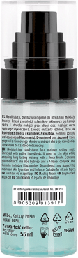 Cпрей для фиксации макияжа Wibo двухфазный Fixing Aqua grip Setting Spray 55 мл фото 1