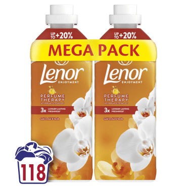 Кондиционер для белья Lenor Золотая орхидея 118 циклов стирки 2x1 239 л