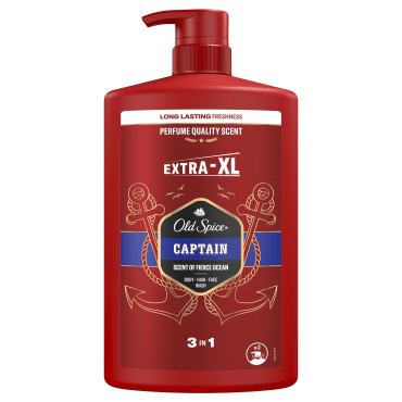 Гель для душу 3-в-1 Old Spice Captain 1000 мл
