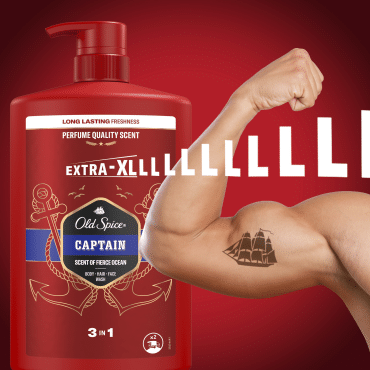 Гель для душу 3-в-1 Old Spice Captain 1000 мл фото 9