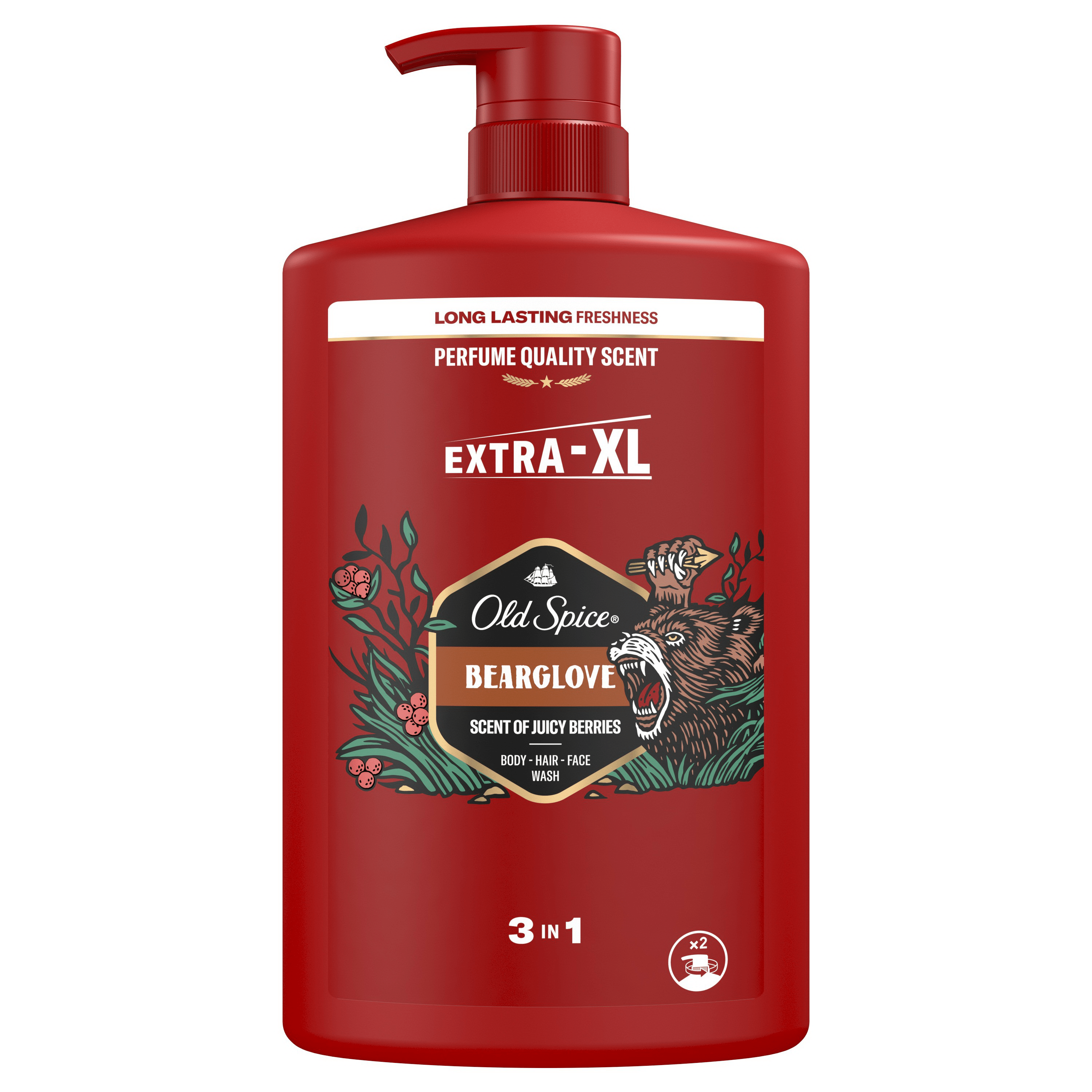Гель для душу 3-в-1 Old Spice Bearglove 1000 мл