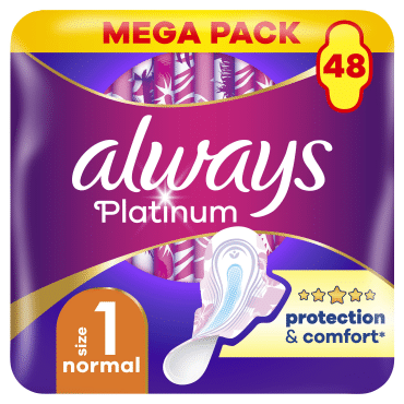 Гігієнічні прокладки Always Platinum Normal (Розмір 1) 48 шт