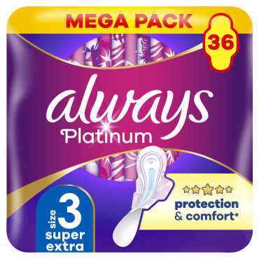 Гигиенические прокладки Always Platinum Super Extra (Размер 3) 36 шт