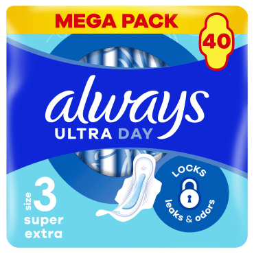 Гигиенические прокладки Always Ultra Day Super Extra (Размер 3) 40 шт