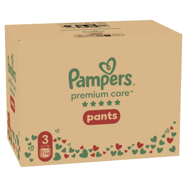 Підгузки-трусики Pampers Premium Care Pants Розмір 3 (6-11 кг) 144 шт фото 1