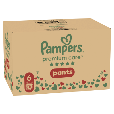 Підгузки-трусики Pampers Premium Care Pants Розмір 6 (13-19 кг) 93 шт фото 1