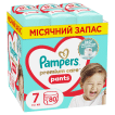 Подгузники-трусики Pampers Premium Care Pants Размер 7 (15+ кг) 80 шт