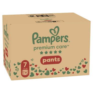 Подгузники-трусики Pampers Premium Care Pants Размер 7 (15+ кг) 80 шт фото 1