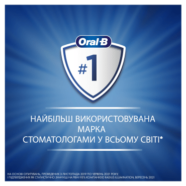Електрична зубна щітка Oral-B Vitality Pro Protect X Clean Блакитна фото 3
