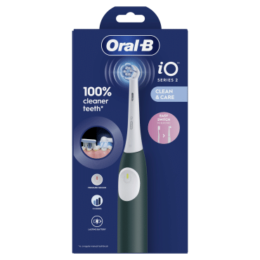 Электрическая зубная щетка Oral-B iO 2 Лесно-зеленая фото 6