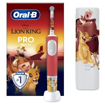 Электрическая зубная щетка Oral-B Pro Kids «Король Лев» + Футляр