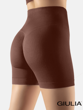 Шорти Giulia SHORTS RIB SHAPE, розмір S/M,deep taupe фото 5