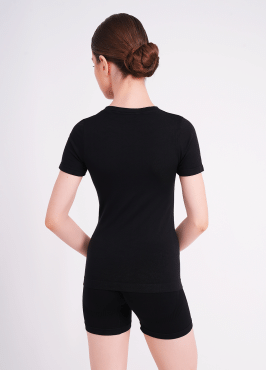 Футболка Giulia T‑SHIRT, размер S/M, чёрная фото 1