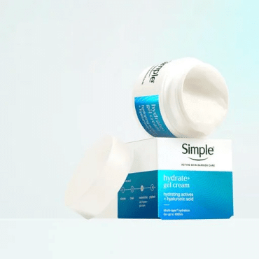 Крем-гель для лица Simple Active Skin Barrier Care увлажнение до 100 часов с гиалуроновой кислотой , 50 мл фото 5