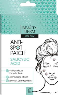 Патчи против недостатков Beauty Derm с салициловой кислотой, 24 шт