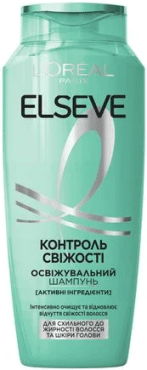 Шампунь L'Oréal Paris Elseve освіжувальний для волосся Контроль Свіжості, 250мл