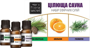 Набор эфирных масел для сауны Flora Secret Целебная сауна (3штх10 мл), 1шт